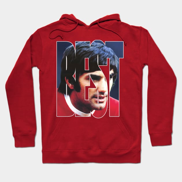 George Best Hoodie by Confusion101